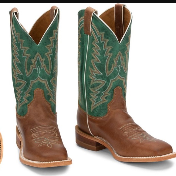 Justin Boots Shoes - JUSTIN WOMEN'S BENT RAIL KENNEDY WESTERN BOOTS - BROAD SQUARE TOE